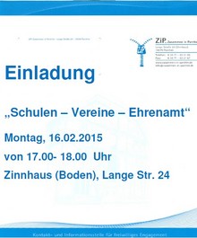 Schulen  Vereine  Ehrenamt