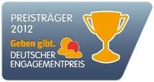 Deutscher Engagementpreis 2012 ZiP wurde Preisträger in der Schwerpunktkategorie \