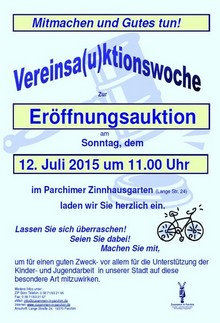 13. Parchimer Vereinsa(u)ktionswoche